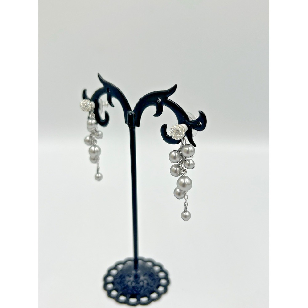 Swarovski Rumor Necklace and Earrings Set dangle cluster balls 1145704/1145703 - Picture 11 of 13